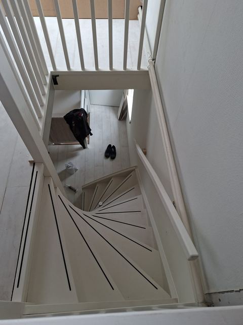 Houtbewerking voor de trap