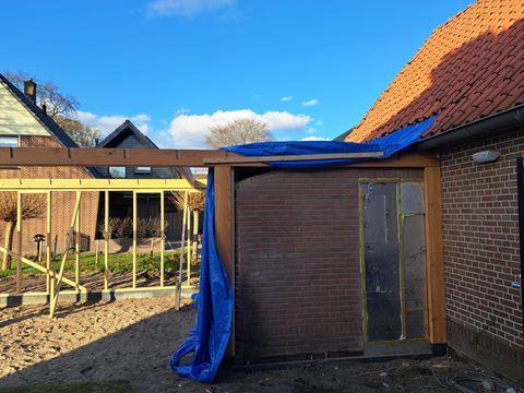 Onderconstructie en houtwerk