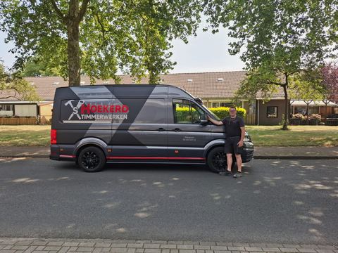 Stefan Hoekerd Timmerwerken bedrijfsbus