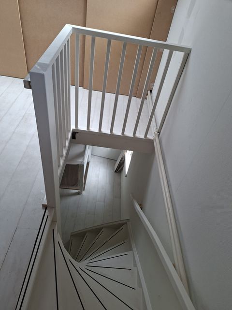 De trap in de woning