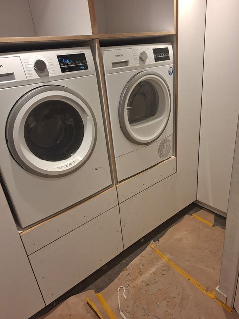 Het resultaat: inbouwkasten op maat