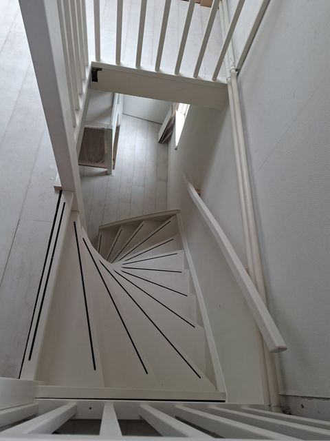Detail van de treden