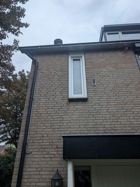 Detail van de plaatsing